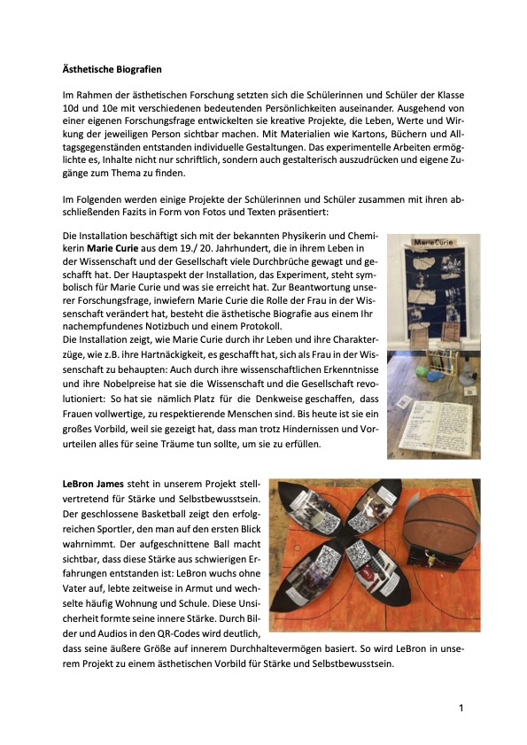 26.02.   Ästhetische Biografien 10er Ergebnis 