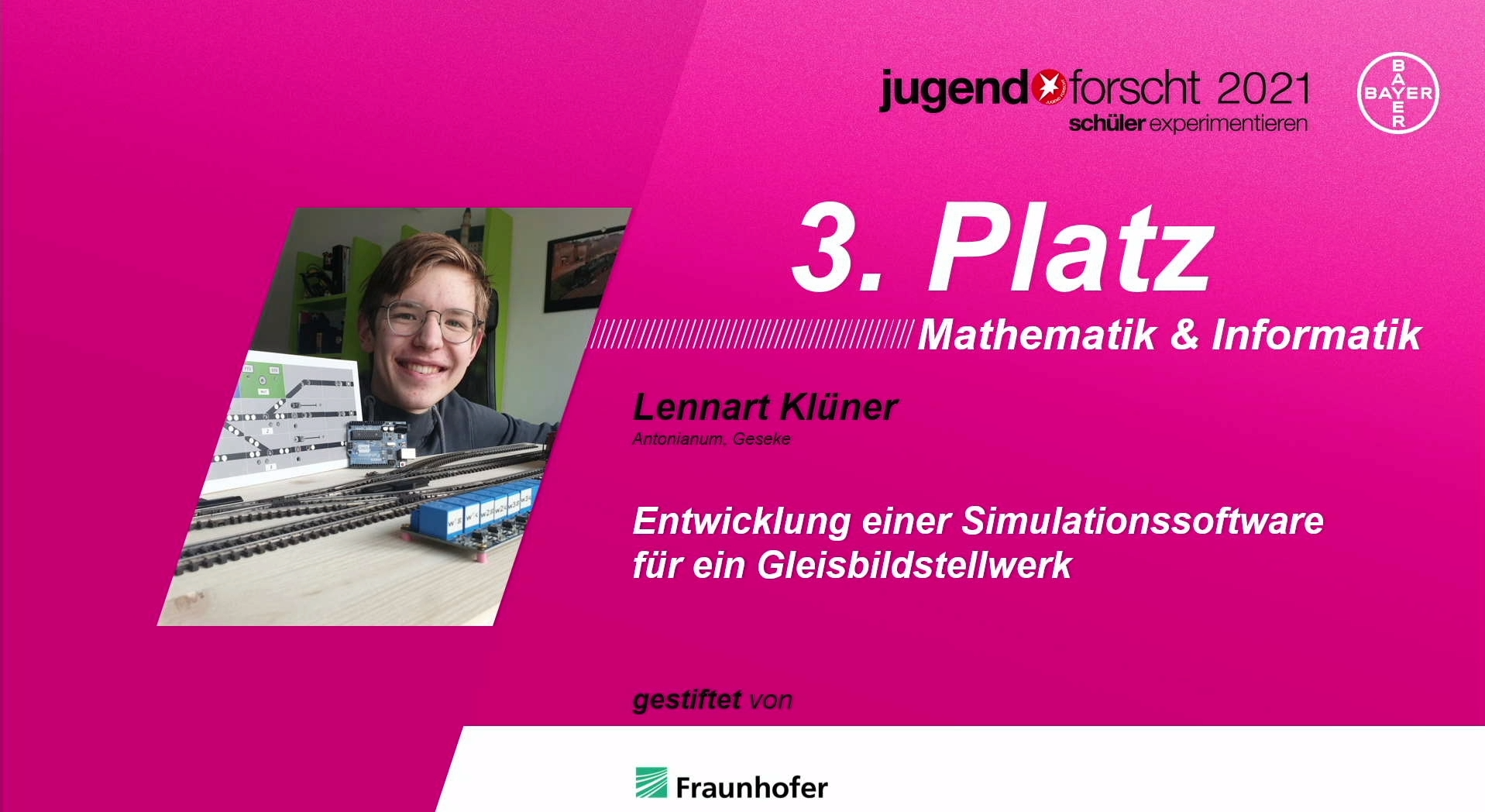 21.04. Jugend Forscht Landesrunde